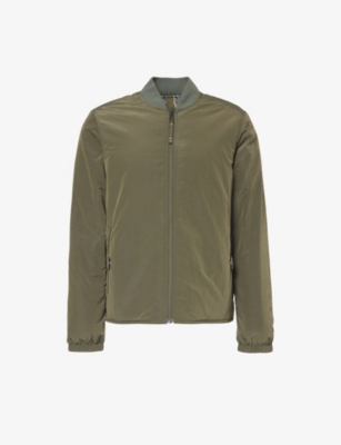 PS BY PAUL SMITH: Reversible padded relaxed-fit woven bomber jacket