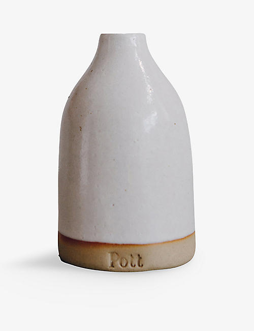 POTT CANDLES: The Speckle stoneware-pottery diffuser pot 10cm
