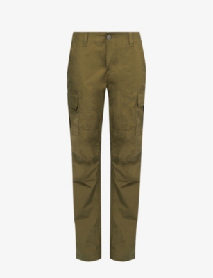 DICKIES: Millerville brand-patch straight-leg cotton trousers