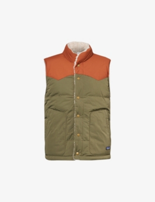 PATAGONIA: Reversible Bivy brand-patch recycled-polyester recycled-down gilet