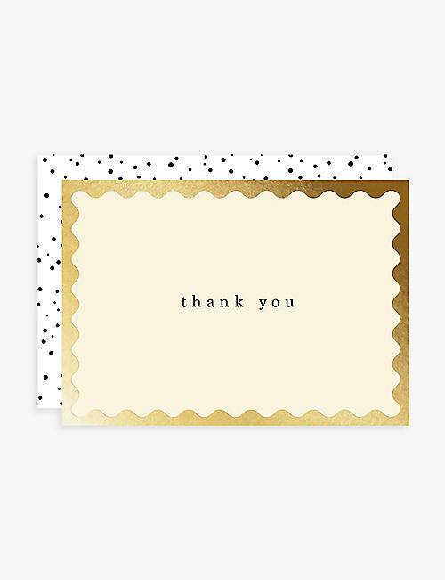 ELEANOR STUART: Thank You greetings card 12.5cm x 17.5cm