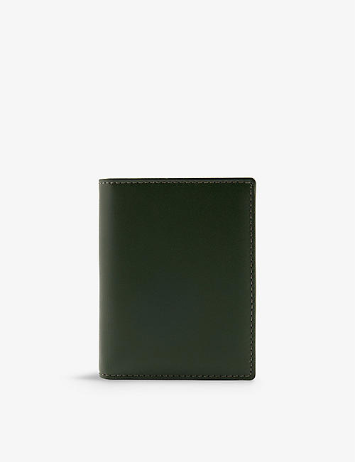 COMME DES GARCONS: Classic bifold leather card wallet