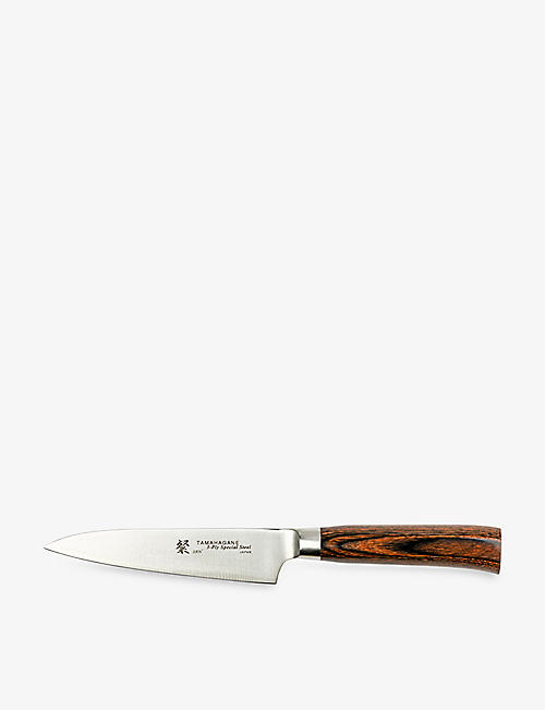 SAN TAMAHAGANE: Tamahagane SAN stainless-steel paring knife 12cm