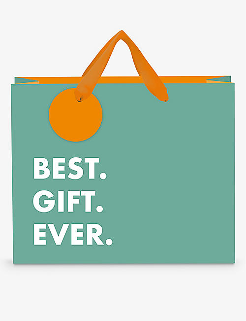 ELEANOR STUART: Best.gift.ever medium gift bag 27cm x 33cm