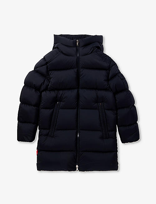 MONCLER: Marat padded shell-down jacket 8-14 years