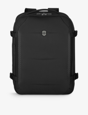 VICTORINOX: Crosslight brand-badge zip-through recycled-polyester boarding bag