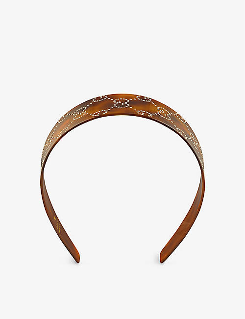 GUCCI: Fashion Show resin headband