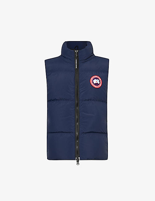 CANADA GOOSE: Lawrence quilted shell-down vest