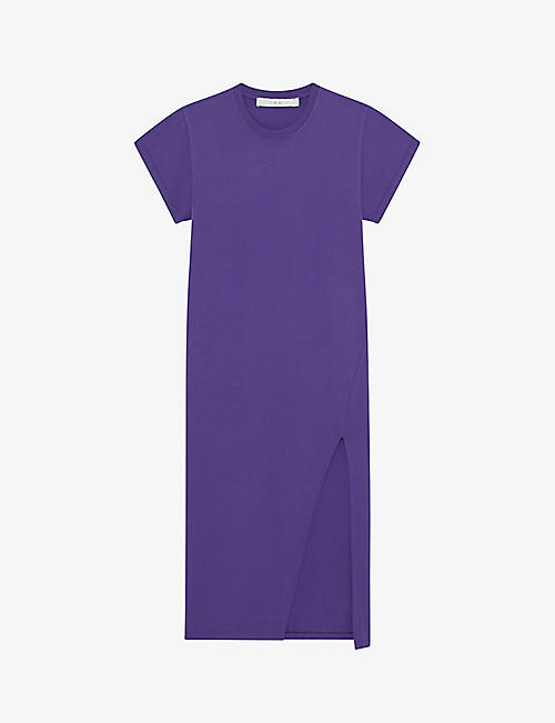 IRO: Litonya loose-fit midi cotton T-shirt dress