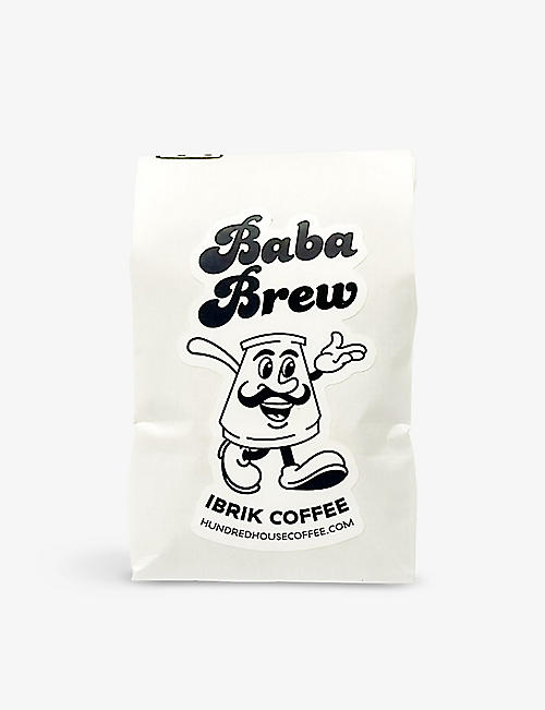 HUNDRED HOUSE COFFEE: Baba Brew Ibrik coffee with cardamom set 227g