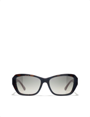 CHANEL: CH5516 butterfly-shape acetate sunglasses