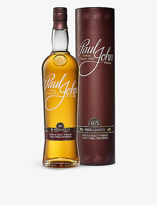 WHISKY AND BOURBON: Brilliance single malt whisky 700ml