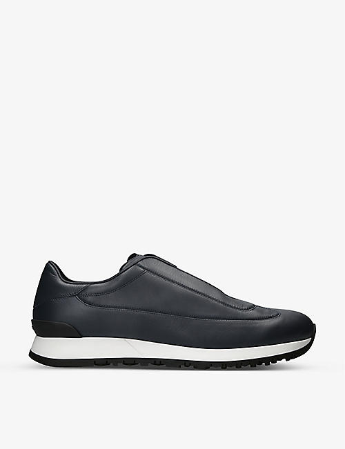 JOHN LOBB: Lift leather low-top trainers