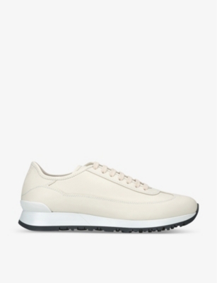 JOHN LOBB: Foundry II leather low-top trainers