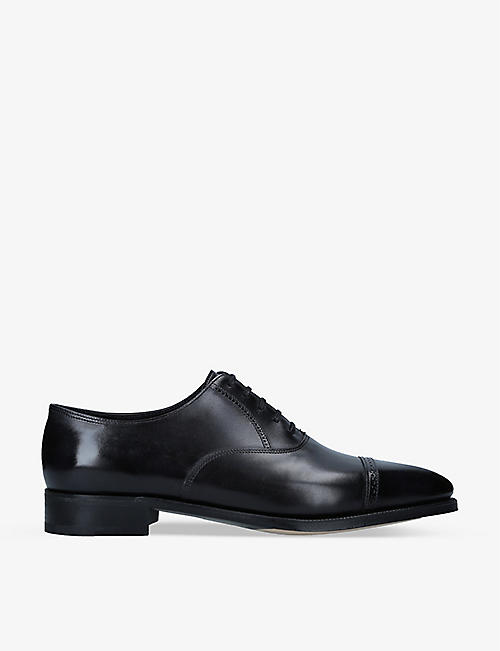 JOHN LOBB: City II leather Oxford shoes