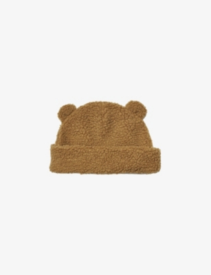 LIEWOOD: Bibi teddy recycled-polyester beanie hat 6 months - 6 years