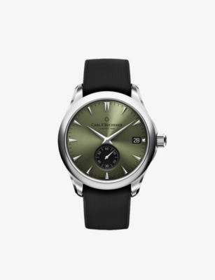 CARL F BUCHERER: 00.10924.08.93.02 Manero Peripheral stainless steel automatic watch