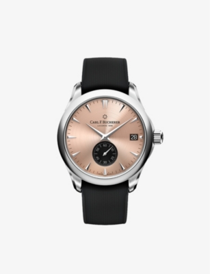 CARL F BUCHERER: 00.10924.08.93.03 Manero Peripheral stainless steel automatic watch