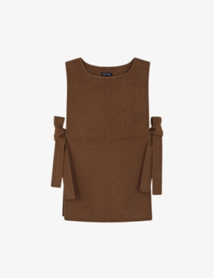 SOEUR: Vertue brushed-texture wool-blend jumper