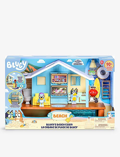 BLUEY: Bluey's Beach Cabin Adventure playset 41cm