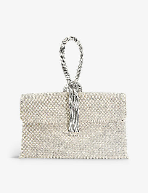 DUNE: Brynie woven top-handle bag