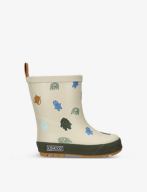 SHOE THE BEAR: Mason graphic-print thermo wellington boots 2-8 years