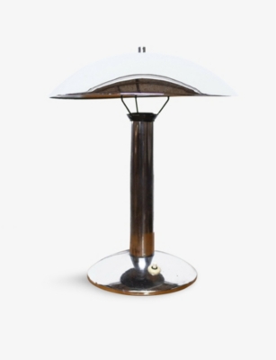 VINTERIOR: 1930s Bauhaus Napako metal table lamp 40cm