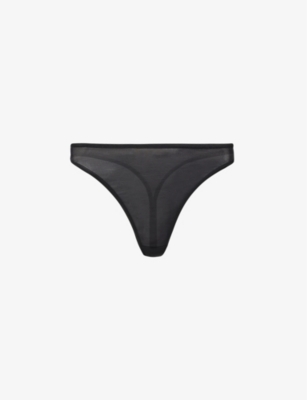 BLUEBELLA: Thena high-rise stretch-woven thong