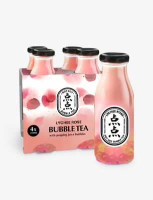 DOT DOT: Lychee Rose bubble tea four pack