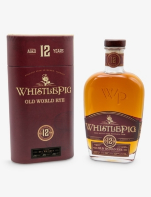 WHISTLEPIG: Whistlepig Old World Cask Finish 12-year-old straight rye whiskey 750ml