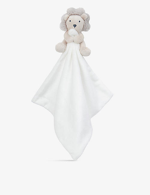 THE LITTLE WHITE COMPANY: Lion Comforter soft toy 25cm