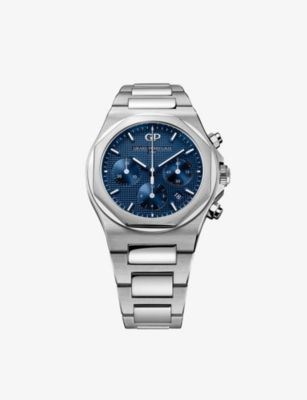 GIRARD-PERREGAUX: 81020-11-431-11A Laureato Chronograph stainless-steel automatic watch
