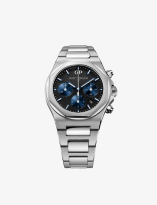 GIRARD-PERREGAUX: 81020-11-631-11A Laureato Chronograph stainless-steel automatic watch