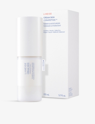 LANEIGE: Cream Skin Cerapeptide™ toner and moisturiser 170ml