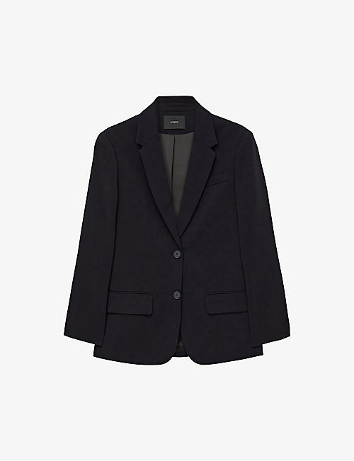 JOSEPH: Jackie relaxed-fit single-breasted woven blazer