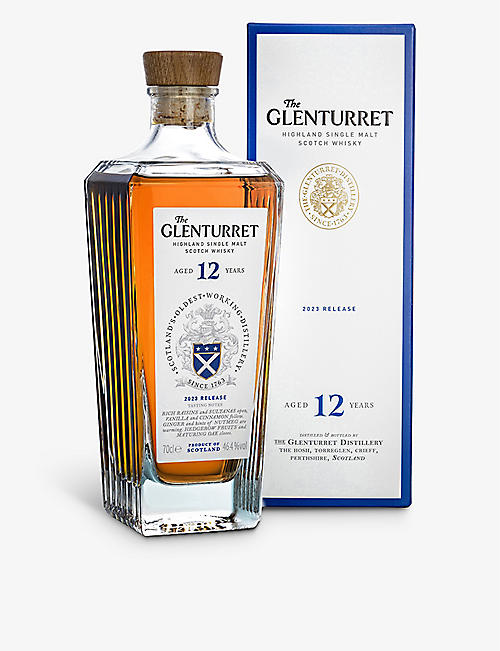GLENTURRET: Glenturret 12-year-old 2023 single-malt Scotch whisky 700ml