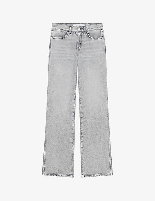 IRO: Barni slim-leg high-rise jeans