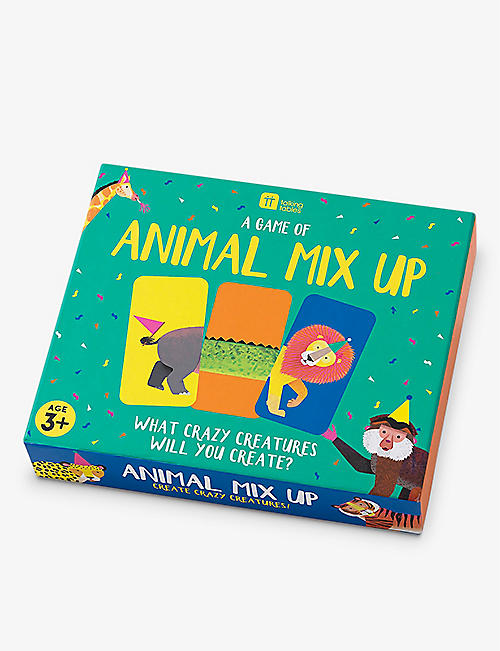 TALKING TABLES: Animal Mix-Up card game