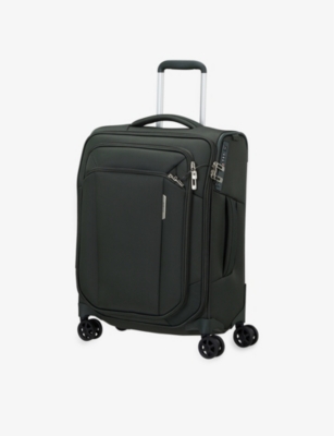SAMSONITE: Respark spinner soft case 4 wheel recycled-plastic cabin suitcase 55cm