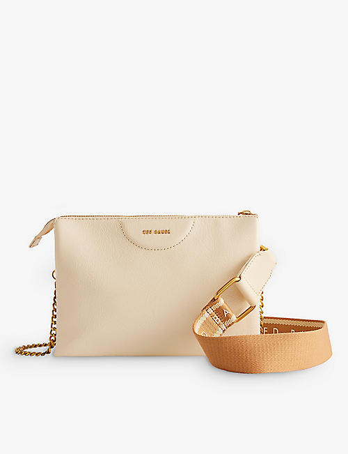 TED BAKER: Esille leather cross-body bag