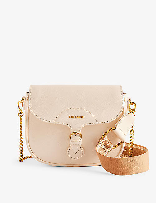 TED BAKER: Esia leather cross-body bag