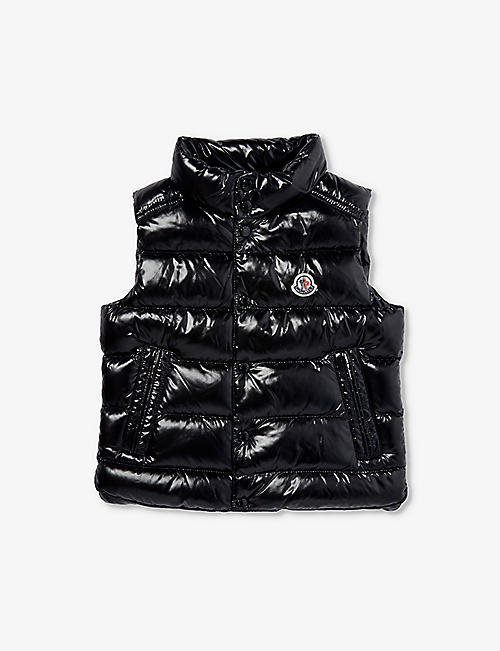 MONCLER: Tib quilted shell-down vest 4-14 years