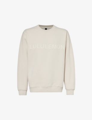 LULULEMON: Steady State branded relaxed-fit cotton-blend sweatshirt