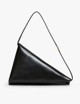 MARNI: Prisma leather shoulder bag