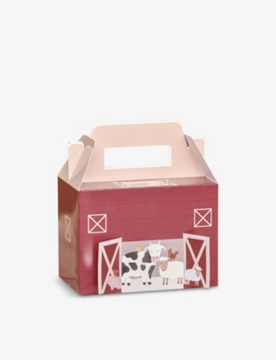 GINGER RAY: Pack of five customisable farmyard party box