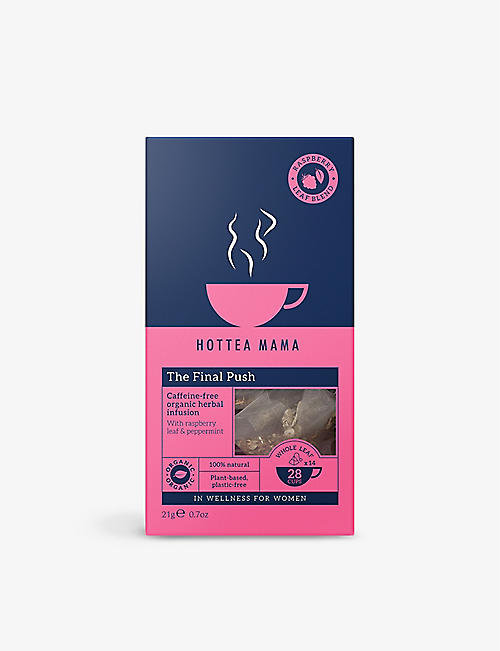 HOTTEA MAMA: HotTea Mama The Final Push caffeine-free herbal tea 21g