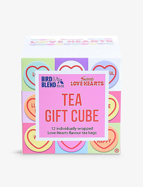 BIRD & BLEND TEA CO.: Bird & Blend Tea Co. x Swizzels Love Hearts tea bags box of 12