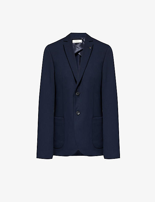 IKKS: Notched-lapels single-breasted woven blazer