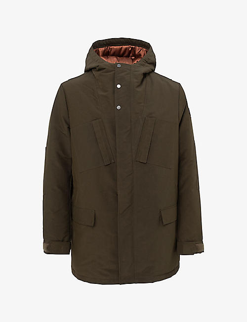 IKKS: Hooded high-neck woven jacket