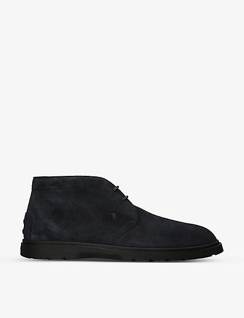 TODS: Ibridro suede Chukka boots
